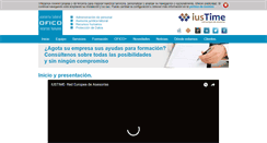 Desktop Screenshot of ofico.es